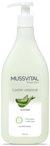 Mussvital Mleczko do ciała z aloesem 400 ml