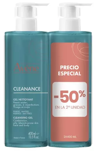 Av&egrave;ne Cleanance Żel oczyszczający 2 x 400 ml