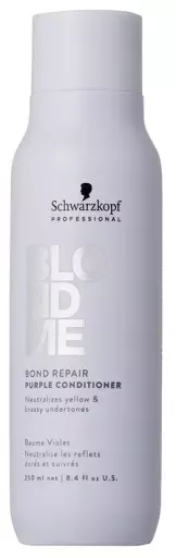 Schwarzkopf Blondme Bond Repair Conditioner Purple 250 ml