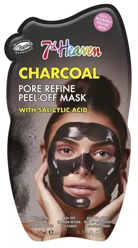 7th Heaven Węgiel Peel-Off z kwasem salicylowym 10 ml