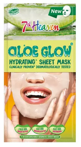 7th Heaven Aloe Glow Nawilżająca Maska w Płachcie 16g