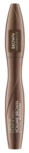 Catrice Cosmetics Glam&Doll Wodoodporny tusz do rzęs o dużej objętości, brązowy 10 ml
