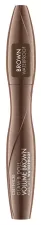 Glam&amp;Doll Wodoodporny tusz do rzęs o dużej objętości, brązowy 10 ml