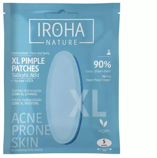 Iroha Hydrokoloidowe plastry do sk&oacute;ry trądzikowej XL 5 sztuk