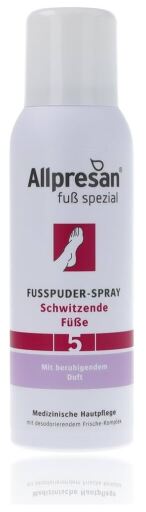 Allpresan Pedicare nr 5 Pocące się stopy 125 ml