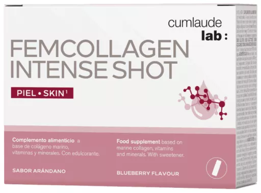Cumlaude Lab Femcollagen Intense Shot 7 fiolek 25 ml Blueberry