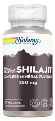 Solaray Super Shilajit 500 mg 60 kapsułek warzywnych