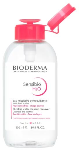 Bioderma Płyn micelarny Sensibio H2O z pompką dozującą 500 ml