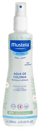 Mustela Woda kolońska bezalkoholowa 200 ml