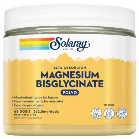 Solaray Bisglicynian magnezu 179 gr