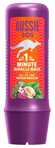 Aussie SOS 1 Minute Miracle Repair Rescue Mask 250 ml
