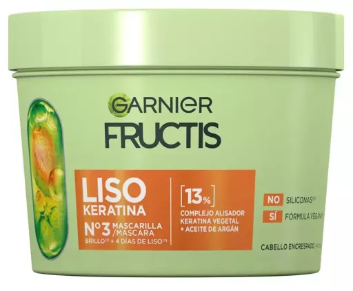 Garnier Fructis Smooth Keratin No. 3 Maska wygładzająca 370 ml