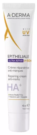 A-DERMA Epitheliale AH Ultra SPF50+ krem naprawczy 40 ml