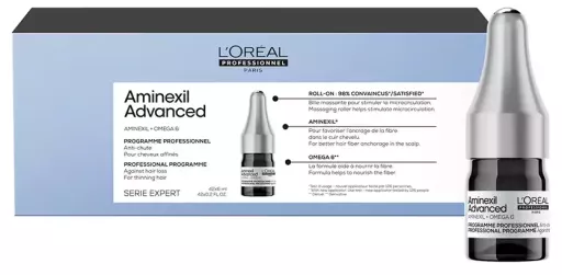 L'Or&eacute;al Professionnel Ampułki Aminexil Advanced z substancjami dermatologicznymi 42 x 6 ml
