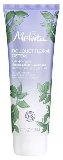 Melvita Żel oczyszczający w oleju Floral Bouquet 125 ml