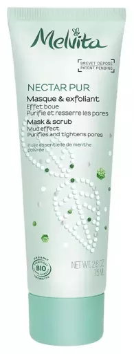 Melvita Nectar Pur 3 w 1 maska złuszczająca 75 ml