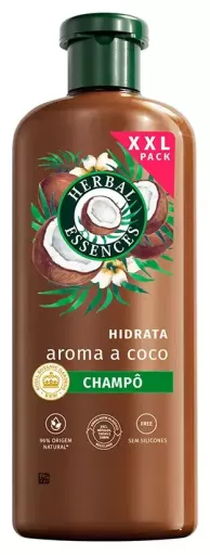 Herbal Essences Szampon nawilżający o zapachu kokosa 680 ml