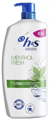 h&s Szampon przeciwłupieżowy Menthol Fresh w dozowniku 1000 ml