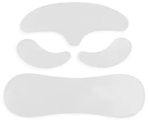 Plastry kolagenowe na twarz i szyję, 2 sztuki