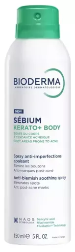 Bioderma S&eacute;bium Kerato+ Spray do ciała przeciwtrądzikowy 150 ml
