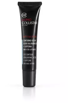 Collistar Uomo Attivi Puri Eye Contour Cream z kwasem hialuronowym i kofeiną 15 ml