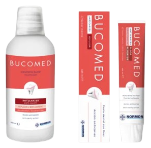 Normon Pasta do płukania ust Bucomed Anticaries 1 szt.