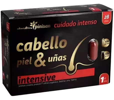 Pinisan Intensywny zabieg na włosy i paznokcie 28 kapsułek