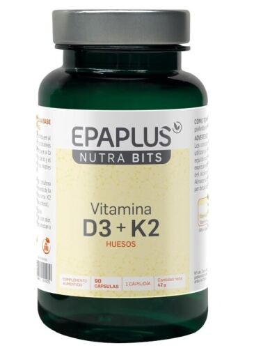 Epaplus Nutrabits Witamina D3 + Witamina K2 90 kapsułek