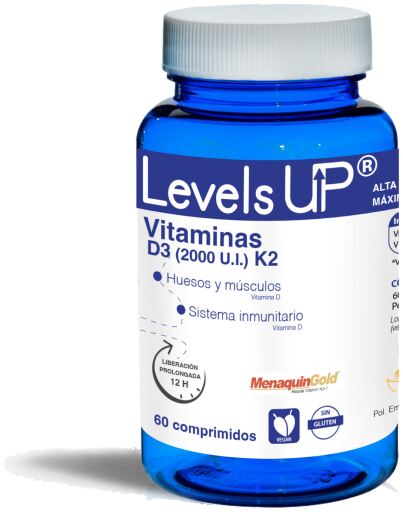 Bioserum Levels Up Witamina D3 i K2 60 tabletek