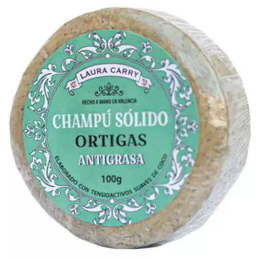 Laura Carry Szampon przeciwtłuszczowy z czystym woskiem pszczelim i pokrzywą 100 g