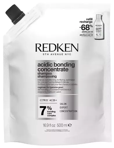 Redken Koncentrat wiążący kwasy, profesjonalny szampon, wkład uzupełniający 500 ml
