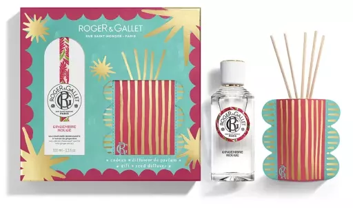 Roger & Gallet Zestaw upominkowy Wellness z wodą perfumowaną Gingembre Rouge, 2 sztuki