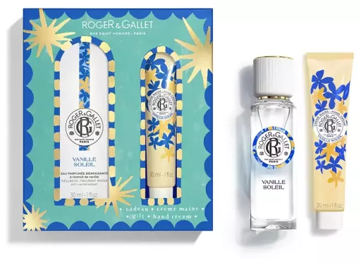 Roger & Gallet Zestaw upominkowy Wellness z wodą perfumowaną Vanille Soleil, 2 sztuki