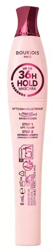 Bourjois Paris Tusz do rzęs Twist, Lift & Freeze 36 godzin utrwalenia 8 ml