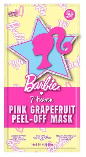 7th Heaven Barbie Peel-Off Maseczka do twarzy R&oacute;żowy Grejpfrut 10ml