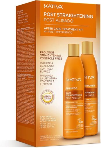 Kativa Zestaw Keratin Szampon 355 ml + Odżywka 355 ml