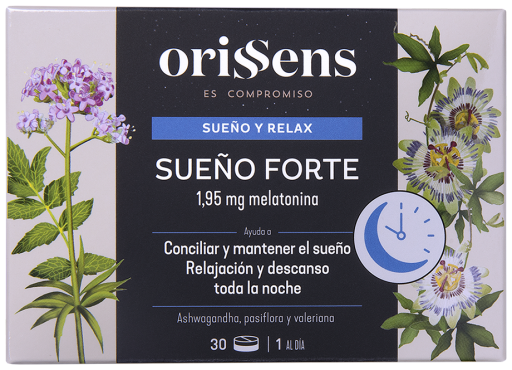Orissens Sue&ntilde;o Forte 30 tabletek