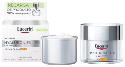 Eucerin Hyaluron-Filler Crema de D&iacute;a SPF30 50 ml + Recarga 50 ml