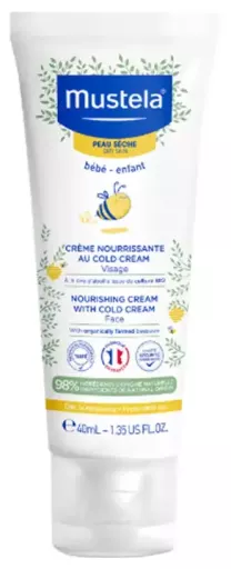 Odżywczy krem do twarzy dla dzieci i niemowląt z kremem Cold Cream 40ml