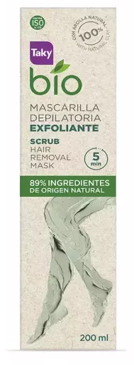 Bio Naturalna złuszczająca maska do depilacji 200 ml