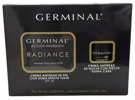 Germinal Krem na dzień Radiance Immediate Action, 2 sztuki