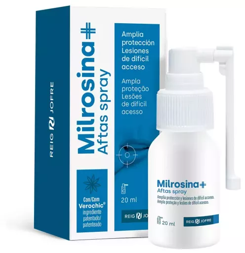 Reig Jofre Milrosina+ Spray na afty 20 ml