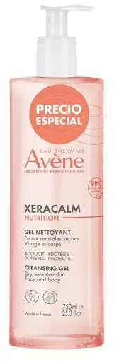 Av&egrave;ne Xeracalm Nutrition Żel oczyszczający 750 ml