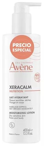 Av&egrave;ne Xeracalm Nutrition Mleczko Nawilżające 400 ml